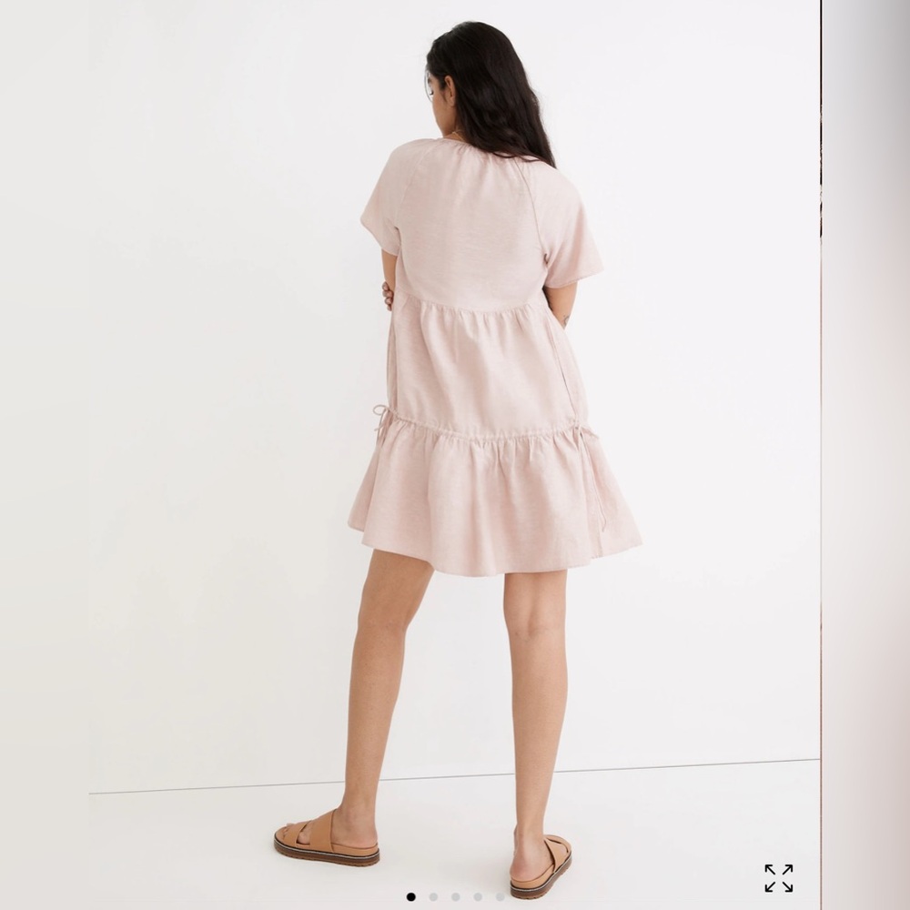 Madewell Pink Mini Dress - Picture 3 of 8